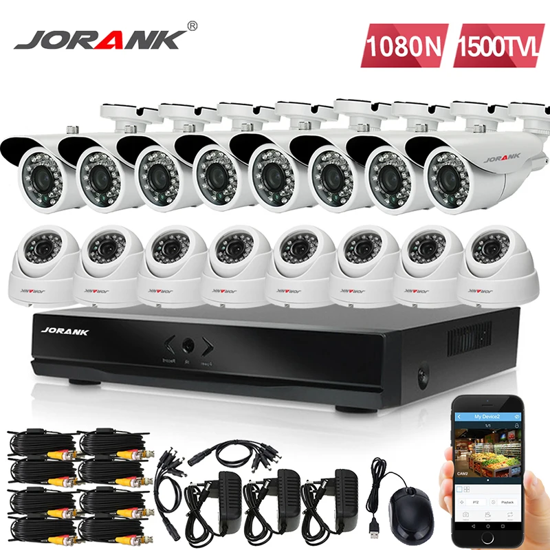 16CH CCTV система 960P HDMI 1080P AHD CCTV DVR 1,3 MP IR 16 шт наружная внутренняя камера безопасности 2500TVL камера система видеонаблюдения