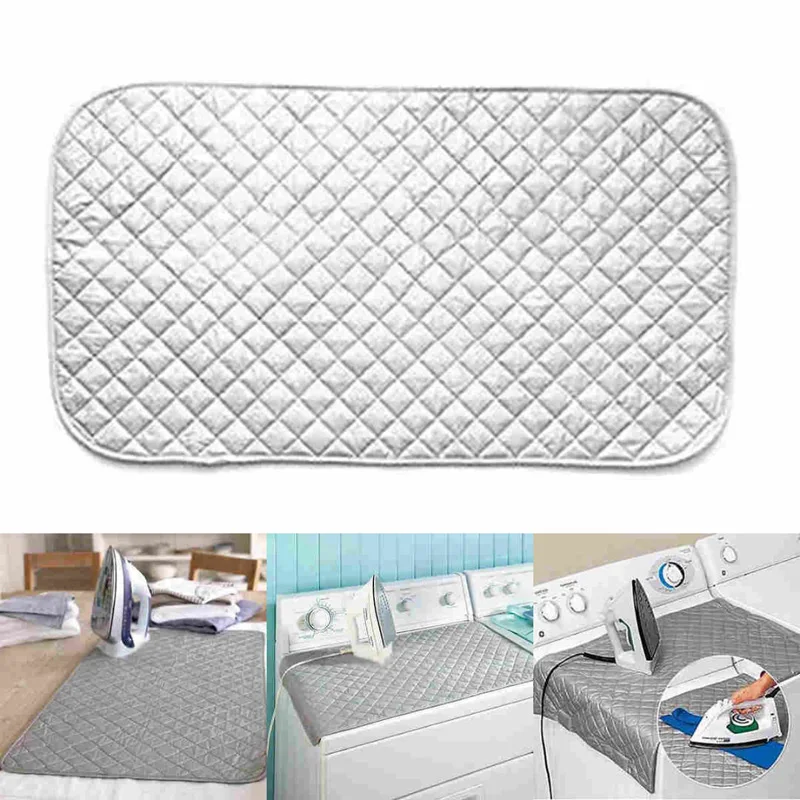 

Portable Folding Household Ironing Pads Clothes Ironing Board Iron Cover case for ironing board Travel Replacement Ironing Pad
