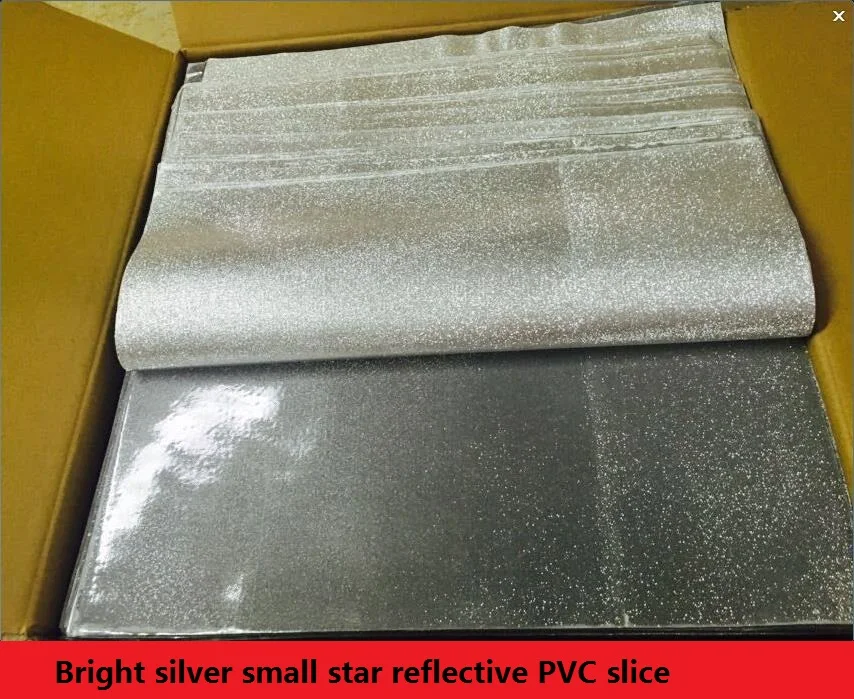 Fatia de Advertência Galvanoplastia Prata Brilhante Material Prismáticos Piscando Fatia 46cm * cm 20c 48 Pvc