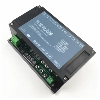 

Serial-port dimmer 485 four-channel LED dimming gradient 256 stage C4 central control of thyristor dimmer