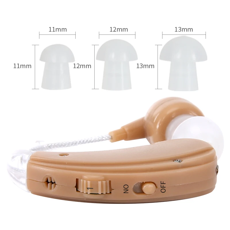Cofoe BTE Hearing Aid Sound Amplifier Ear Care Tools Rechargeable Adjustable Hearing Aids for The Elderly/Hearing Loss Patient
