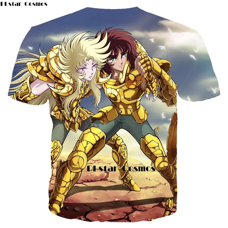 Cloth Myth Glod Saint Seiya print t shirt (7)