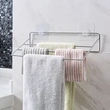 Многослойная вешалка для полотенец для ванной комнаты, туалет без перфорации, вешалка для полотенец