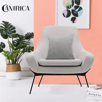 

CANIRICA Cushions Cover 100%Cotton Pillow Case Stripe Home Decoration Pillow Cover 45*45 For Living Room Housse De Coussin