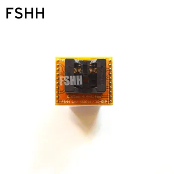 

CNV-SSOP8-DIP adapter TSSOP8 SSOP8-DIP8 IC Test Socket Programmer adapter foot spacing 0.65mm