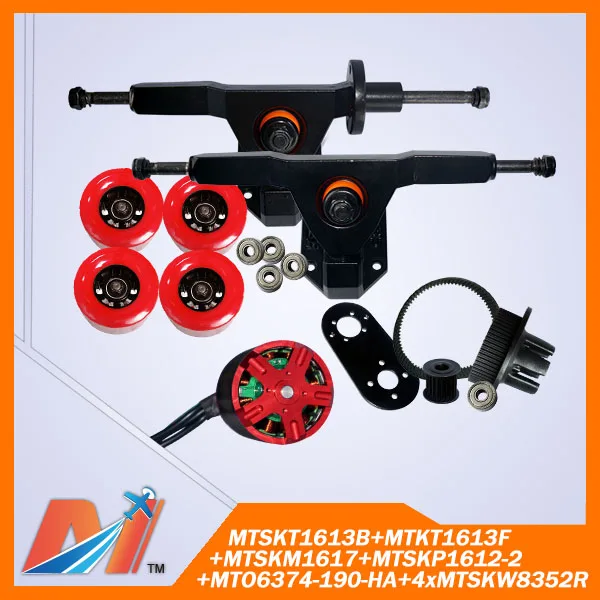 

Maytech (9pcs) 6374 sensored motor long board electric parts electric mountain board kit