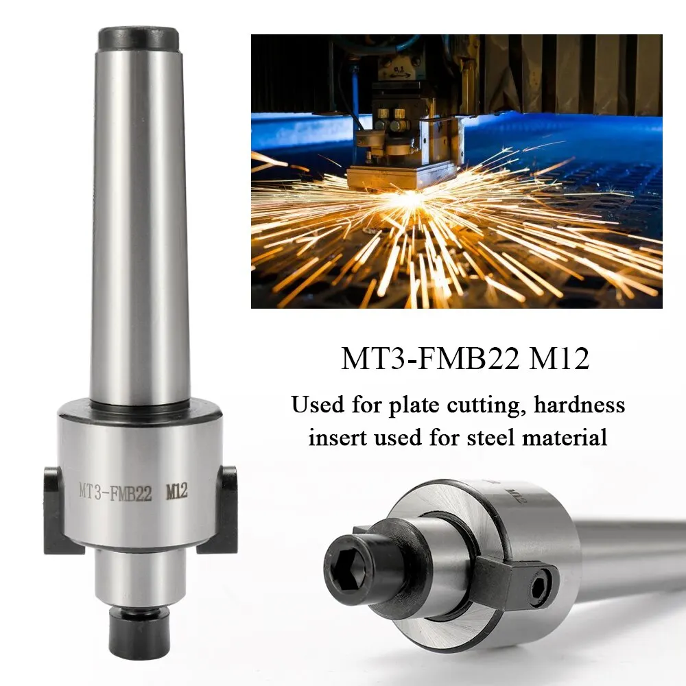 

Brand New MT3 FMB22 M12 holder Face Mill Arbor end mill arbor adaptor for CNC mill lathe tool holder