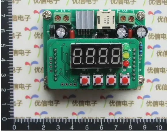 

Free Shipping! 1pc B3603 high precision CNC DC-DC constant voltage constant current buck module LED driver solar charging power