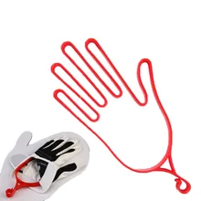 Новое поступление 1 пара красный ABS держатель перчаток для гольфа сушилка для белья носилки для мужчин женщин Гольф Гольфы устойчивые к усадке инструменты