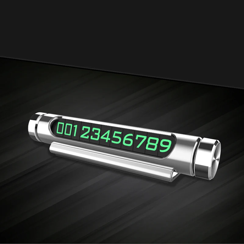 

Hideable Car Temporary Parking Card Luminous For Skoda Superb Octavia A7 A5 2 Fabia Rapid Yeti Citroen C4 C5 C3 Grand Picasso