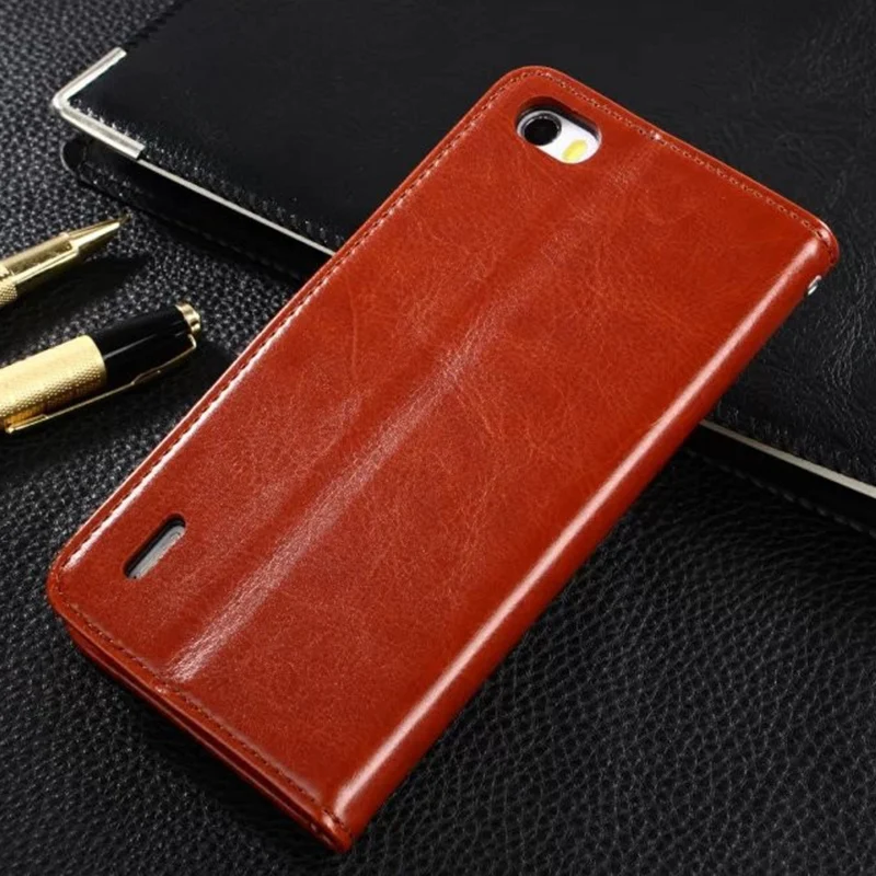 Huawei Honor 6 Case Huawei Honor 6 Case Cover Luxury Wallet PU Leather Case Huawei Honor 6 H60-L04 Flip Cover Protective Bag (4)
