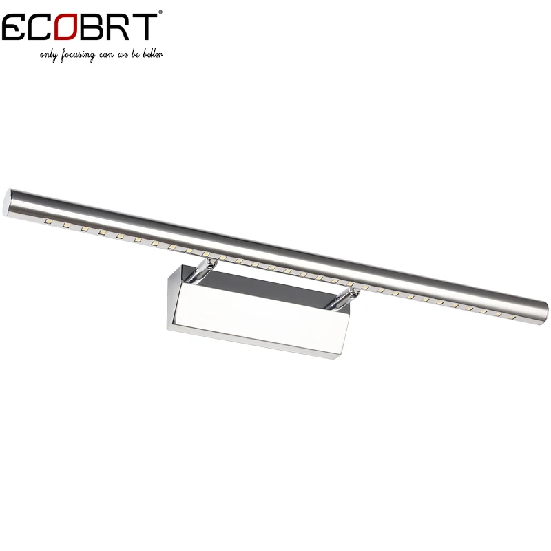 New high quality stainless steel led indoor light bathroom wall lamp 9w mirror lighting fixtures 70cm long 110V / 220V AC