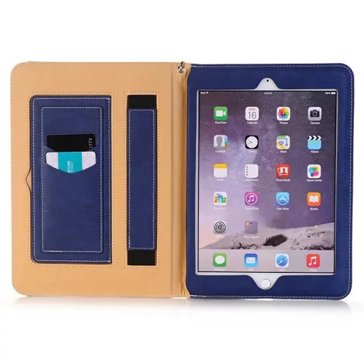 Роскошный чехол из искусственной кожи для Apple iPad Air 2 Air 1 Tablet Case Wallet Smart Cover для iPad 6 iPad 5 iPad Pro 9,7+ стилус
