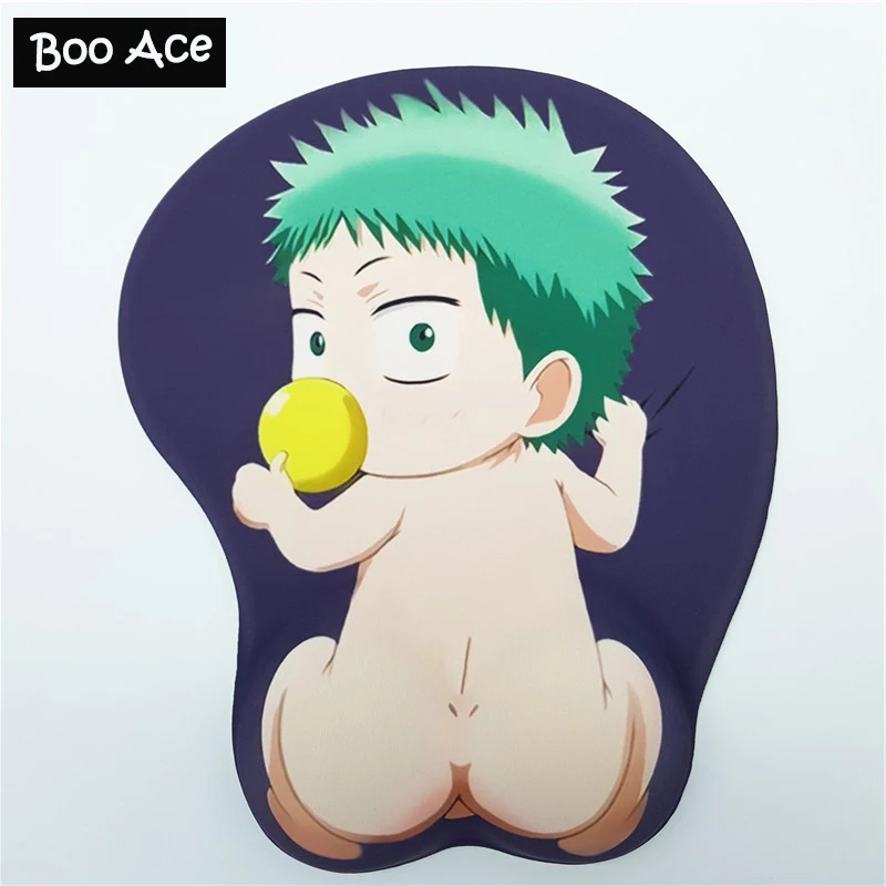 

Beelzebub IV Soft Baby Hip 3D Mouse Pad with soft gel Wrist Rest Anime Cute Mouse Mat Original 2WAY Fabric
