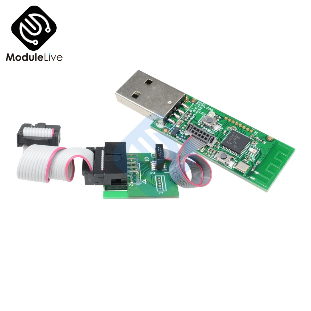 Беспроводная плата Zigbee Sniffer CC2531 CC2540 Bluetooth BLE 4 0 модуль захвата ключа USB