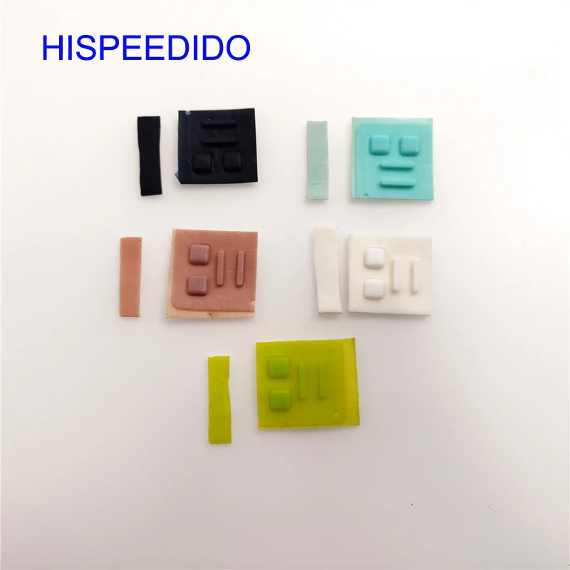 

HISPEEDIDO 5 Colors Optional Screw Feet Cover for DS Lite for NDSL Game Console Screw Feet Cover Rubber Pad