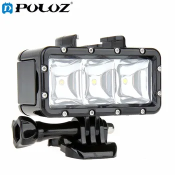 

For Go Pro Accessories 30M Waterproof 300LM LED Video Light diving Light for GoPro HERO5 HERO4 Session HERO 5 4 3+ SJ4000