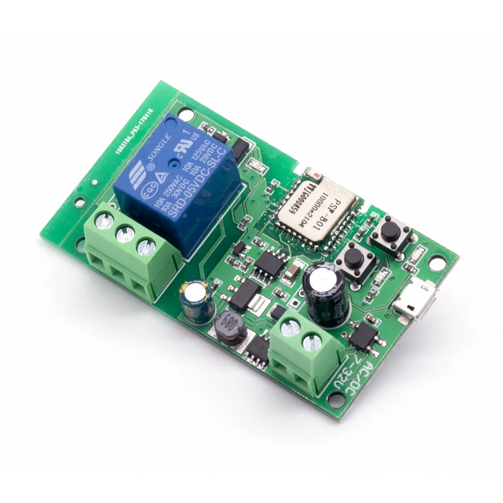 Sonoff умный WiFi Пульт дистанционного управления DIY универсальный модуль DC5V 12V 32V