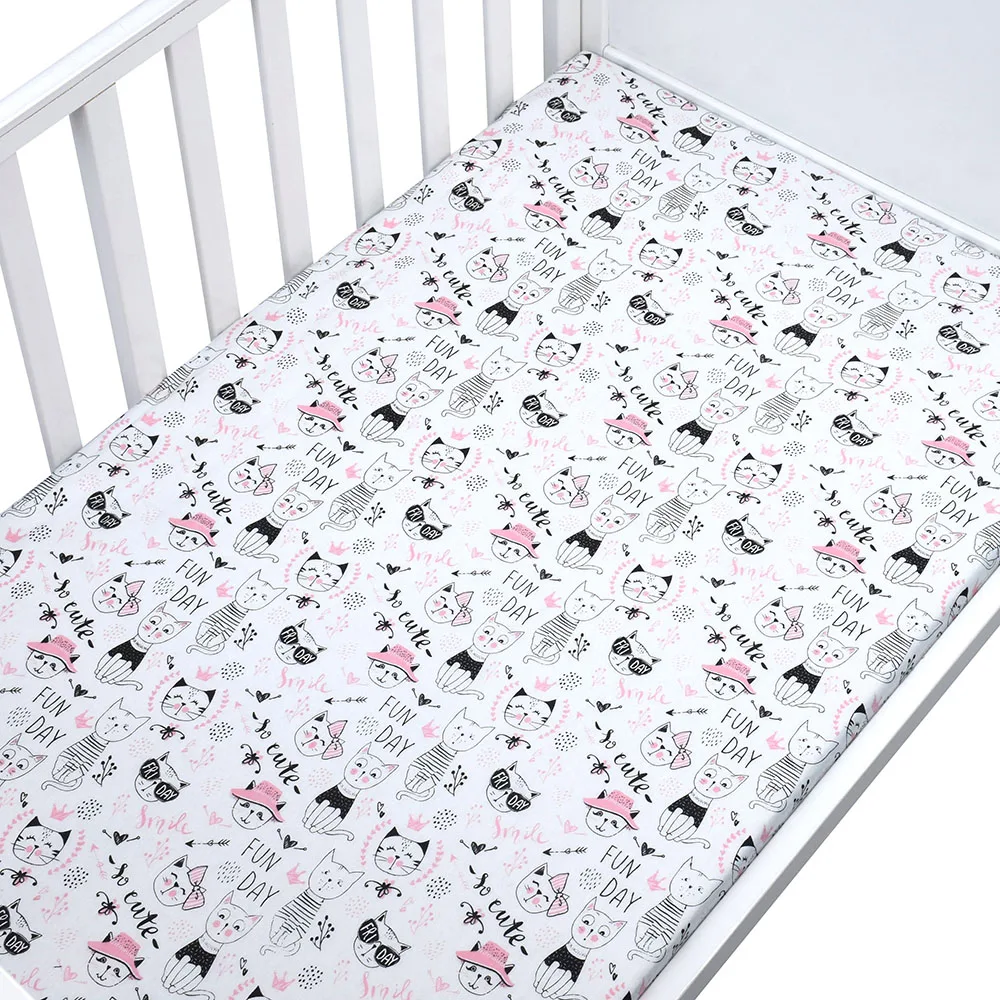 EGMAO BABY100% Cotton Percale Fitted Portable/Mini Crib Sheet Bed Sheet Fitted Crib Sheet Soft Baby Bed Mattress Cover 130*70 cm EGMAO BABY100% Cotton Percale Fitted Portable/Mini Crib Sheet Bed Sheet Fitted Crib Sheet Soft Baby Bed Mattress Cover 130*70 cm