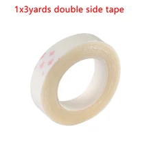 1 см x 3 м специальная профессиональная клейкая двухсторонняя лента для наращивания волос двухсторонняя водонепроницаемая лента для волос