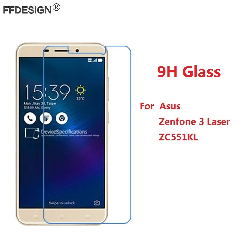 Защитное стекло для Asus Zenfone 3 Laser ZC551KL закаленное Для защитная пленка экрана из