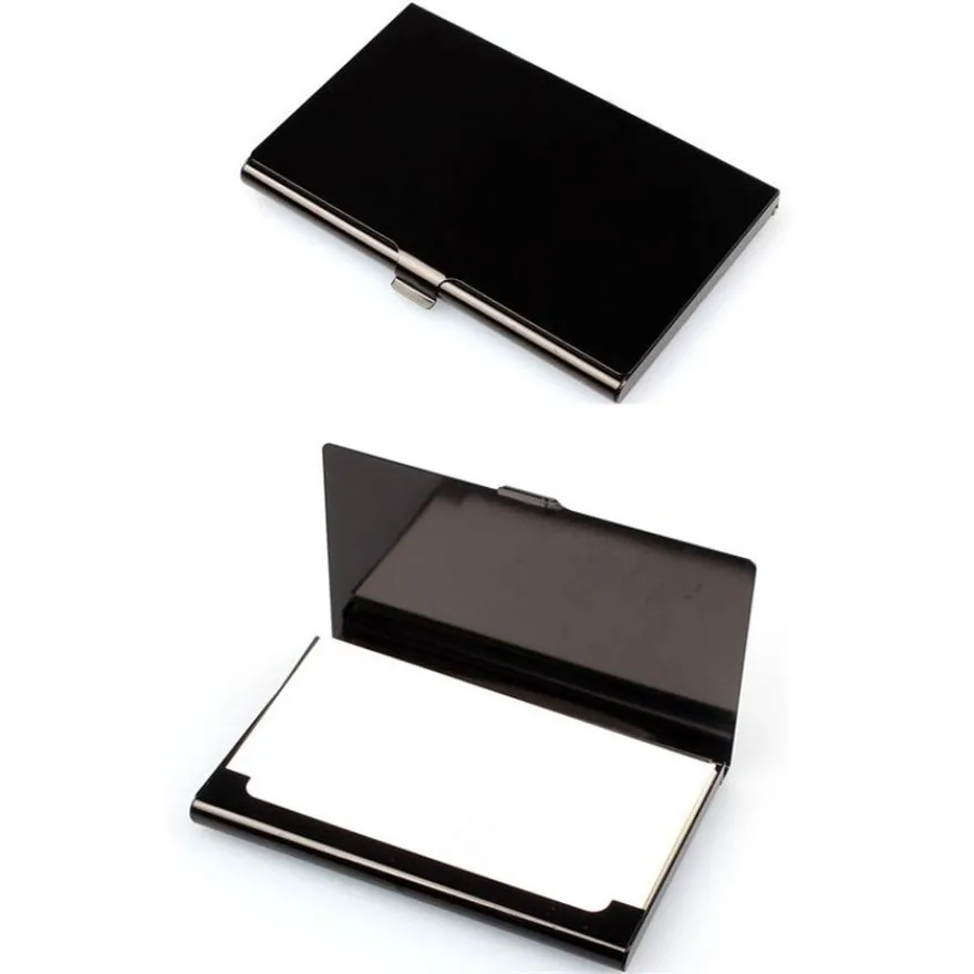

MOLAVE Holders Unisex wallet Solid card holder Alloy Creative Aluminum Holder Metal Box Cover Credit Business Card cover May30