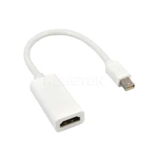 Mini DisplayPort DP to HDMI Adapter Cable Mini Display Port Converter Thunderbolt For font b Apple