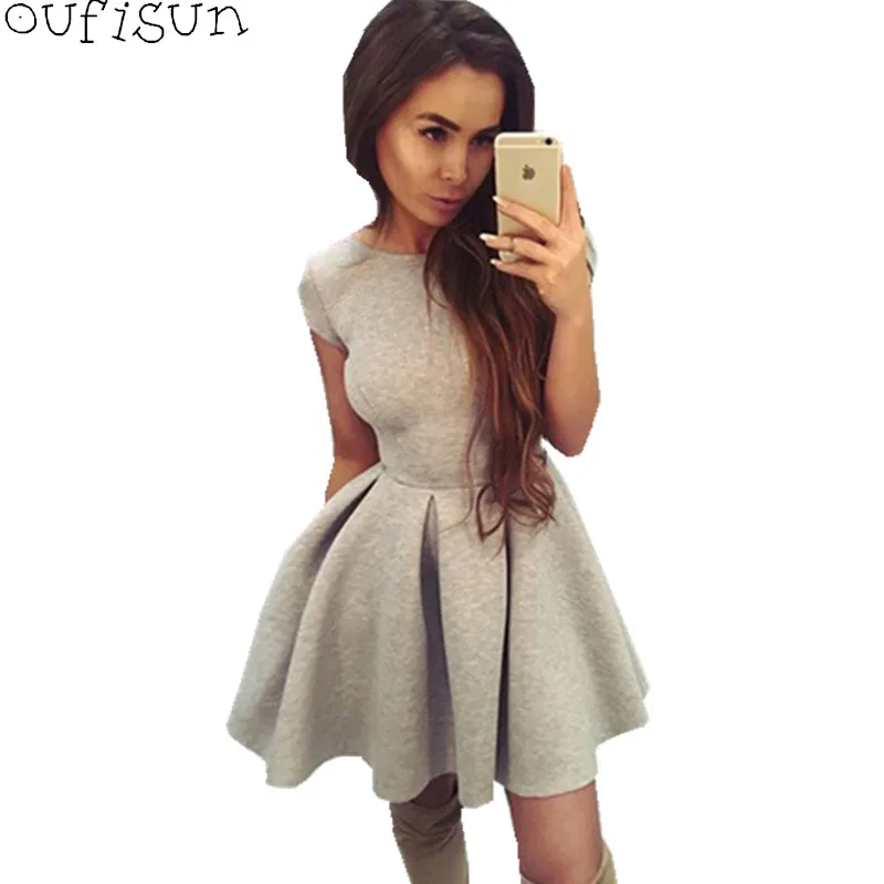 

Oufisun Summer Sexy Party Women Dress 2018 New Princess Open Back Bow Backless Dresses Bandage Vintage Beach Mini Dress Vestidos