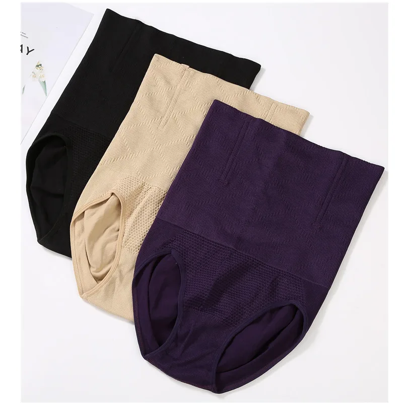 

2019 new arrival High waist postpartum seamless abdomen underwear no trace hip body shaping body pants ladies body shaping pants