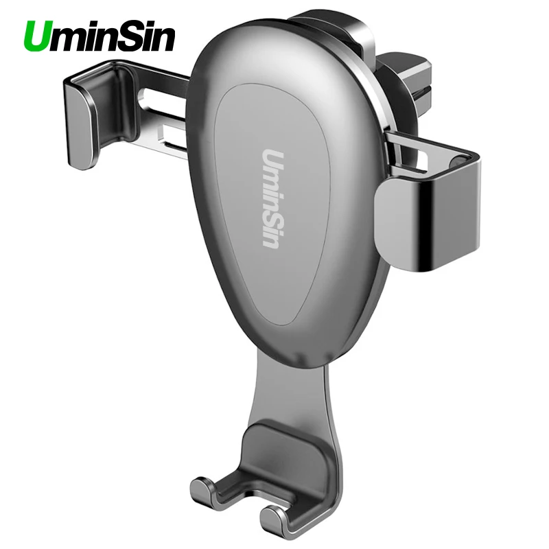 Uminsin Gravity Auto Locked Car Phone Holder For In iPhone X 7 8 Vent ClipMount Stand Support | Мобильные телефоны и