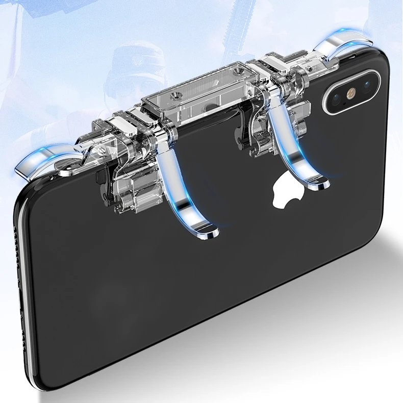 Big Promo c5u26 Six finger Wireless Gamepad Max Shooter For Switch pro Mobile Phone PS3 Dzhostik Game Controller For PUBG Trigger Fire Joysticks