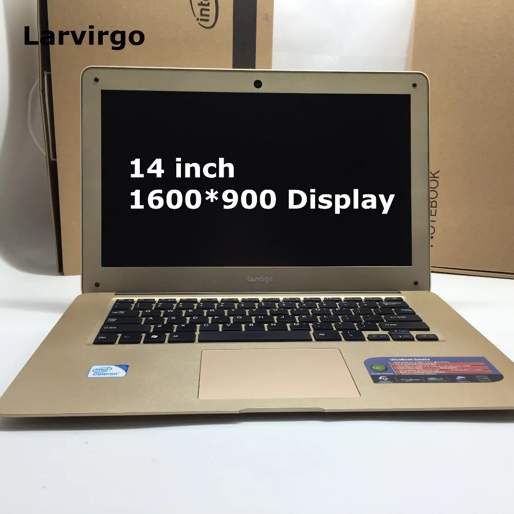 2016 NEW 14 inch win7 Laptop computer PC In-tel Celeron JI9002.0GHZ Quad Core 4GB RAM 750GB HDD Slim Ultrabook