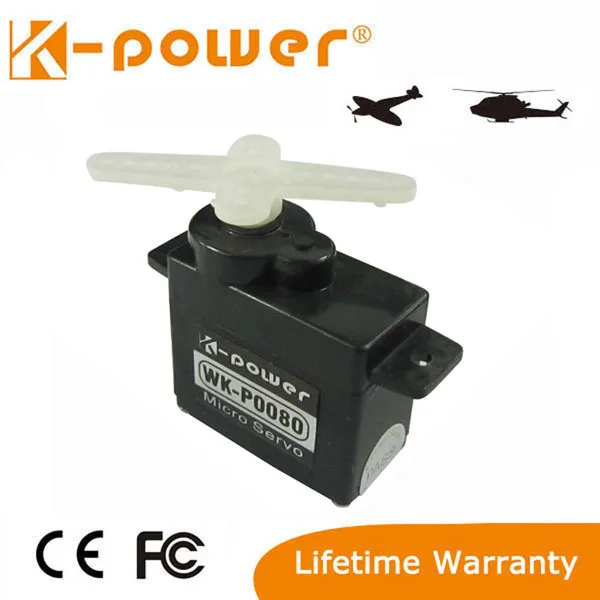 

K-power P0080 Analog Servo 1.5kg Plastic Gear Coreless servo MINI/micro servo for RC Airplane and Helicopter