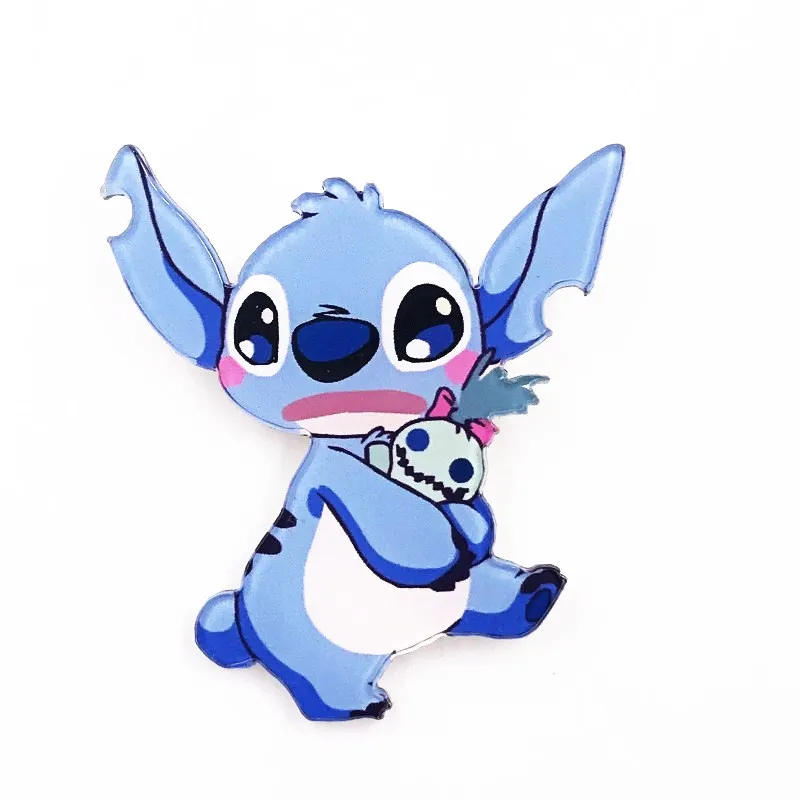 1pcs Cartoon Stitch Alien Cute Pins And Brooches For Women Men Lapel Pin Backpack Bags Badges Kids Gifts Toys Brooches Aliexpress