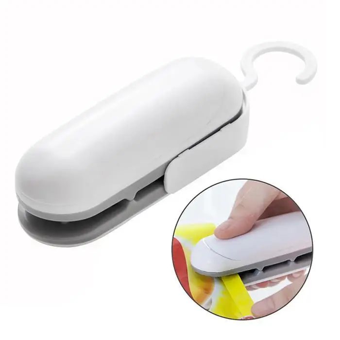 

Mini Heat Sealing Machine for Bags Handy Heater Package Sealer Clamps for Kitchen Packing Machine for Food Household Appliances