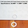 100pcs/lot 21700 Lithium Battery Positive Insulation Gasket Hollow Flat Head Pad Insulation Meson Head Gasket 20*11.5MM ► Photo 2/6