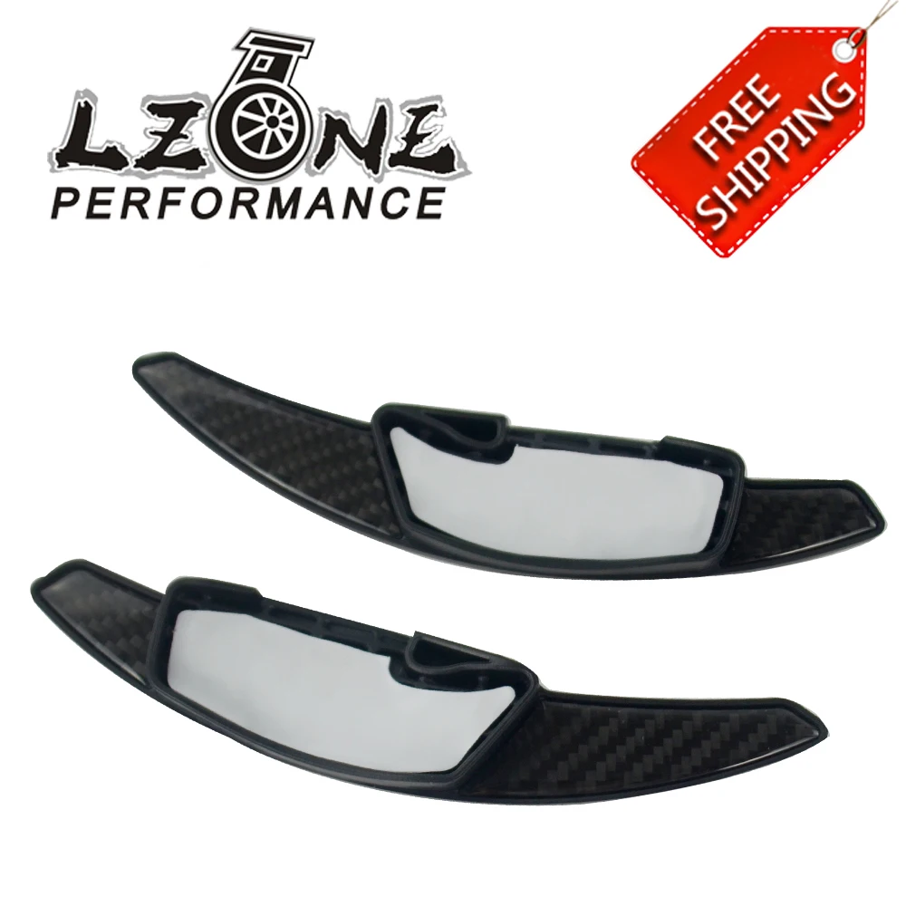 

FREE SHIP Universal Carbon fiber Car Steering Wheel Shift Paddle Paddle Shifters Extension For Subaru Outback Legacy JR-PSD01