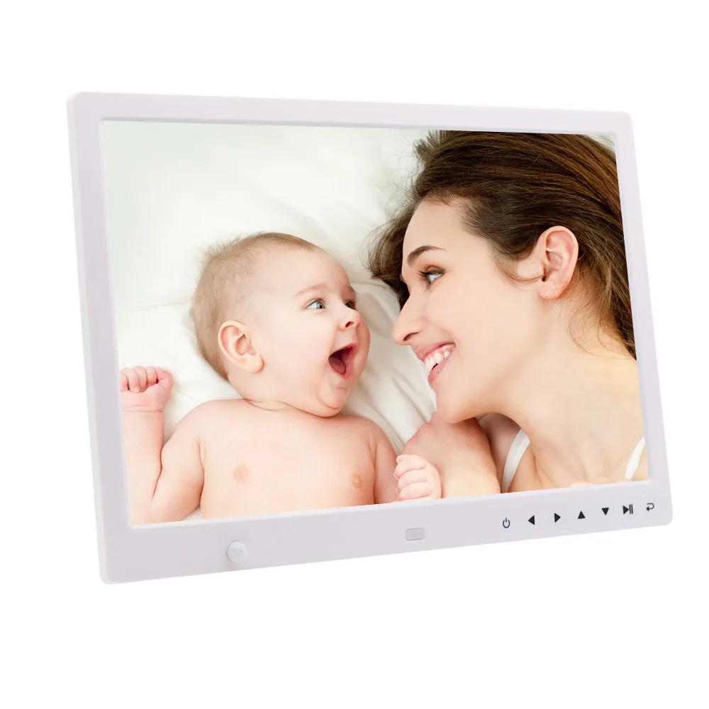 

15-Inch Front Screen Button Human Sensing HD Screen Digital Photo Frame 5.24