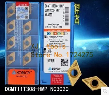 

Free Shipping DCMT11T308 NC3020 Carbid Turning Inserts for Lathe Holder SDJCR/SDUCR/SDQCR,Suitable for Cutting Steel