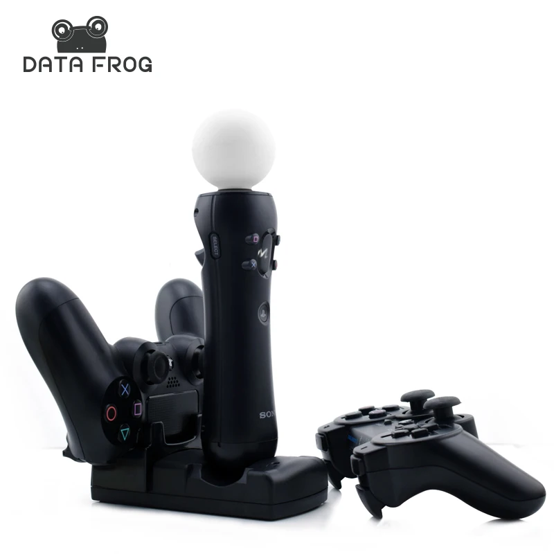 5 In 1 Dual Charger Dock Station For Sony Playstation 4 PS4 Pro Slim/PS3 For PS3 Move Chargers Stand For Wireless Controller 5 In 1 Dual Charger Dock Station For Sony Playstation 4 PS4 Pro Slim/PS3 For PS3 Move Chargers Stand For Wireless Controller