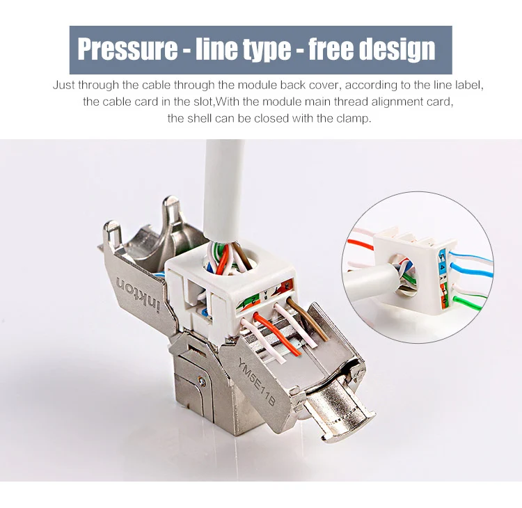 cat5e ftp rj45 tool-free keystone jack details-5