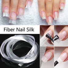 1 m/1,5 m/2 m uñas de fibra de vidrio para construcción rápida consejos blanco acrílico uñas arte accesorios con rascador(China)