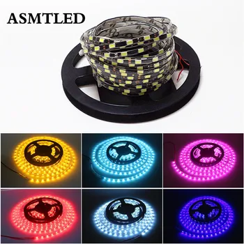 

Ultra Bright 5mm Width 5630 5730 SMD flexible led strip light 60led/m 1m 5m DC 12V IP67 Tube Waterproof With White Black PCB