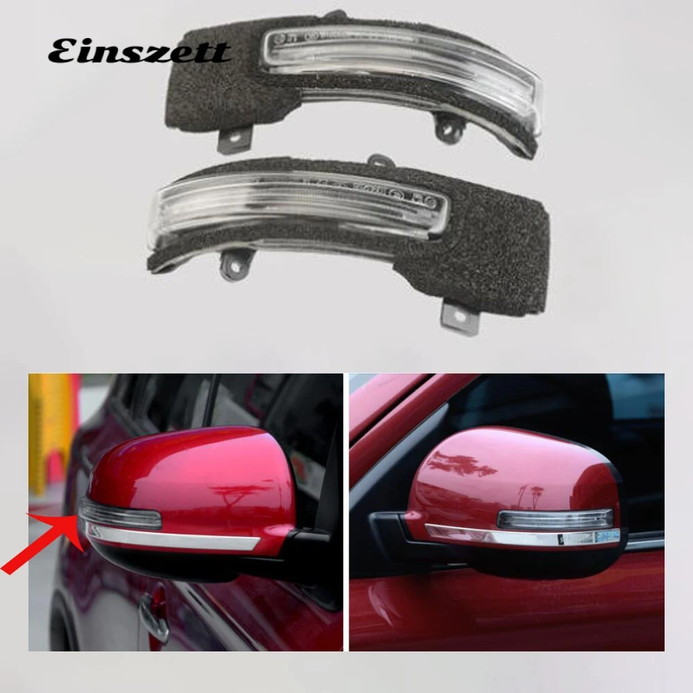

2pcs Car LED Turn Signal Lamp Side Rearview Mirror Light For Mitsubishi Outlander 2013-2018 Lancer 2016 Car Accessories