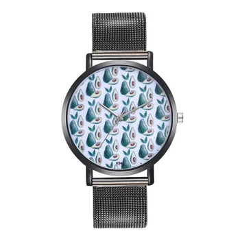 

TZ#503 Fashion Woman raindrop Pattern Alloy Steel Strap Analog Quartz Round Watch Free Shipping