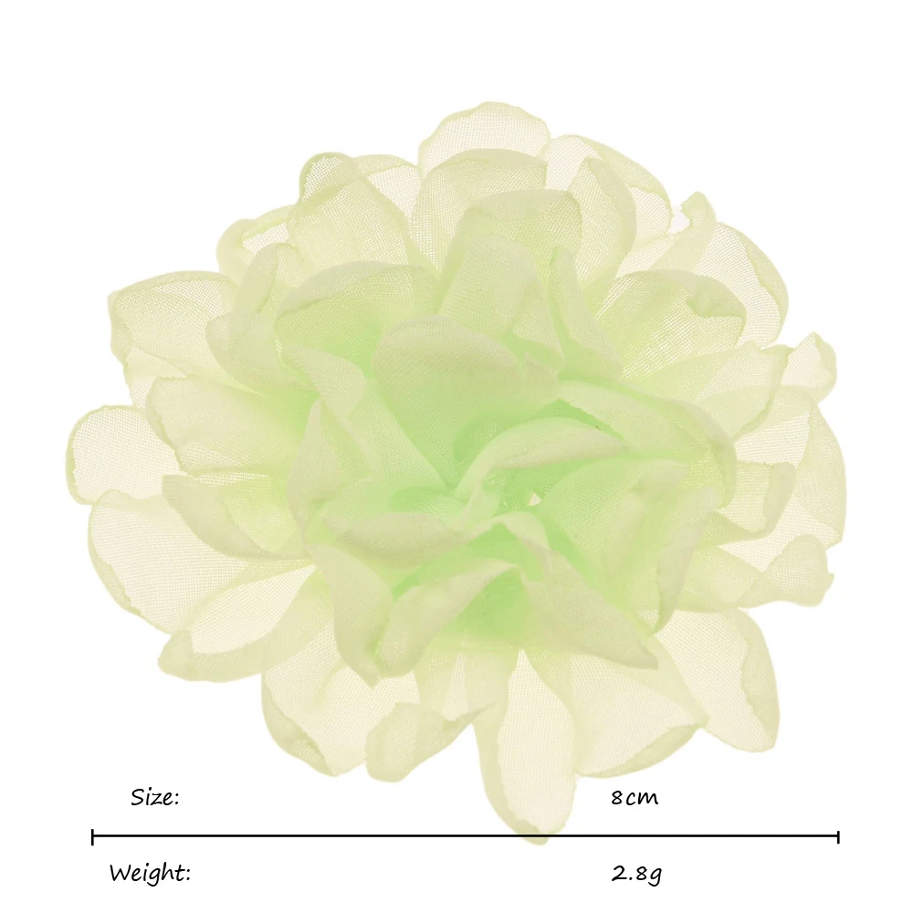 300 spilli dritti con testa in cristallo trasparente, 3,8 cm, con