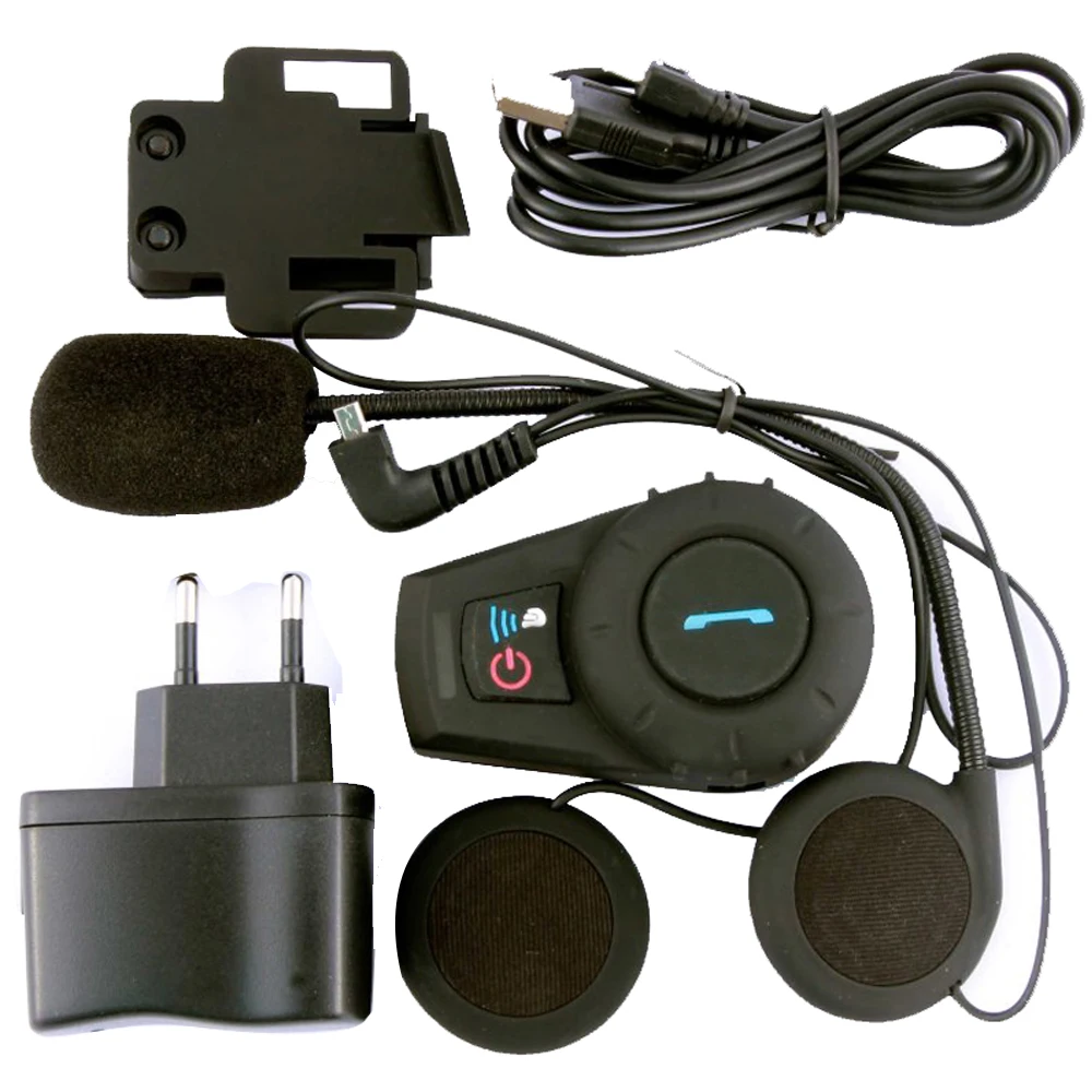 2 шт. FDC 01VB мотоциклетный BT переговорный шлем гарнитура Bluetooth динамик с микрофоном