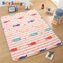 Buy Baby Shining Baby Mat Update Velvet Mat 1.2cm Thick 1.8*2m(71x78') Kids Rug for Living Room Bedroom Washable Non tocix Odorless Free Shipping