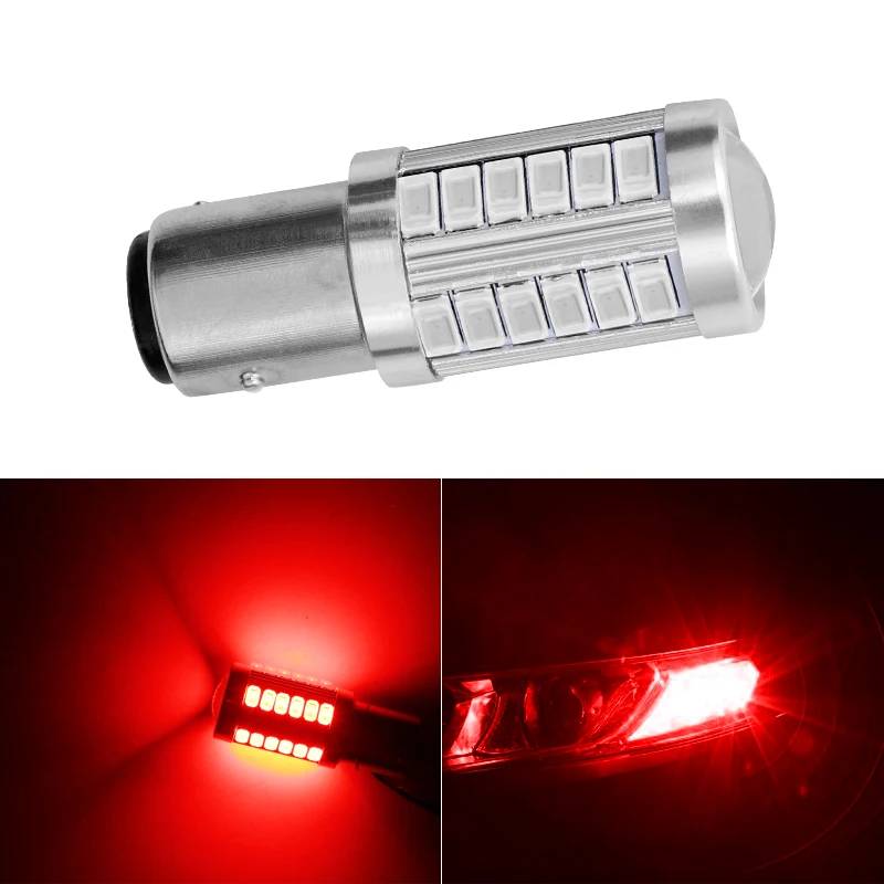 2 шт. высокое качество 1157 BAY15D P21/5 Вт 33 SMD 5630 5730 СВЕТОДИОДНЫЙ Автомобильный стоп