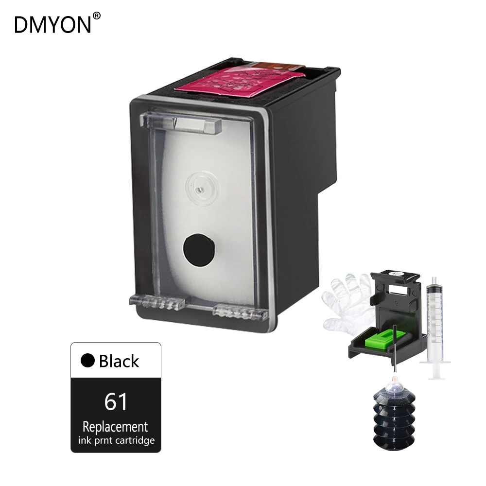 DMYON 61XL черный сменный картридж для принтера для hp 61 с чернилами hp Deskjet 1000 1050 1510 2000 2510 2514 2540 2542 3054 3055 принтер